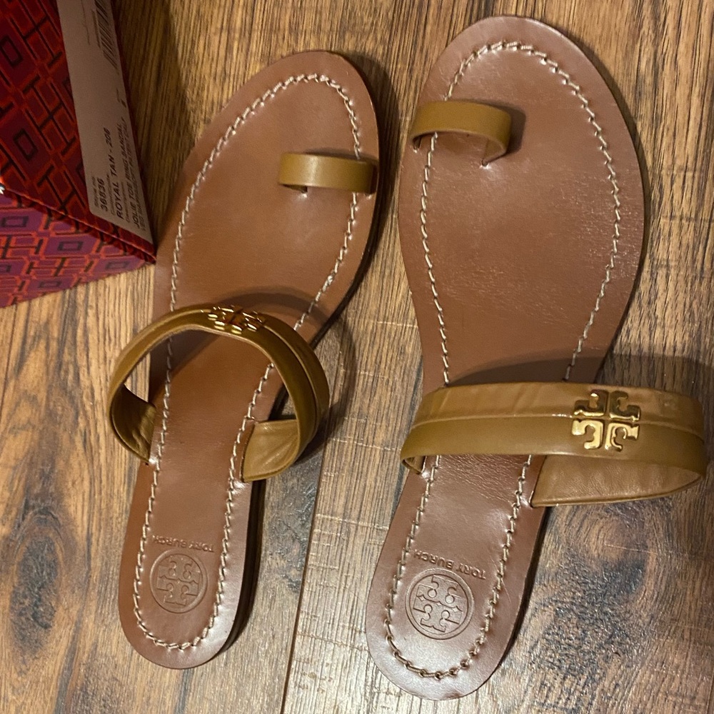 Tory Burch Jolie Toe Sandal Size 8